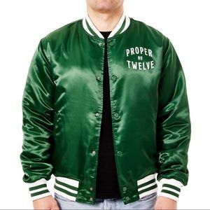 Conor McGregor Proper Twelve Green Bomber Jacket Size XL